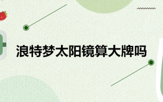 眼镜浪特梦多少钱，浪特梦眼镜框的价钱